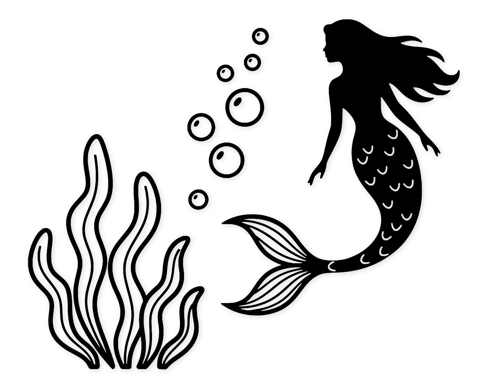Underwater Landscape Svg Png: Cut Ready Digital Design For Cricut Silhouette