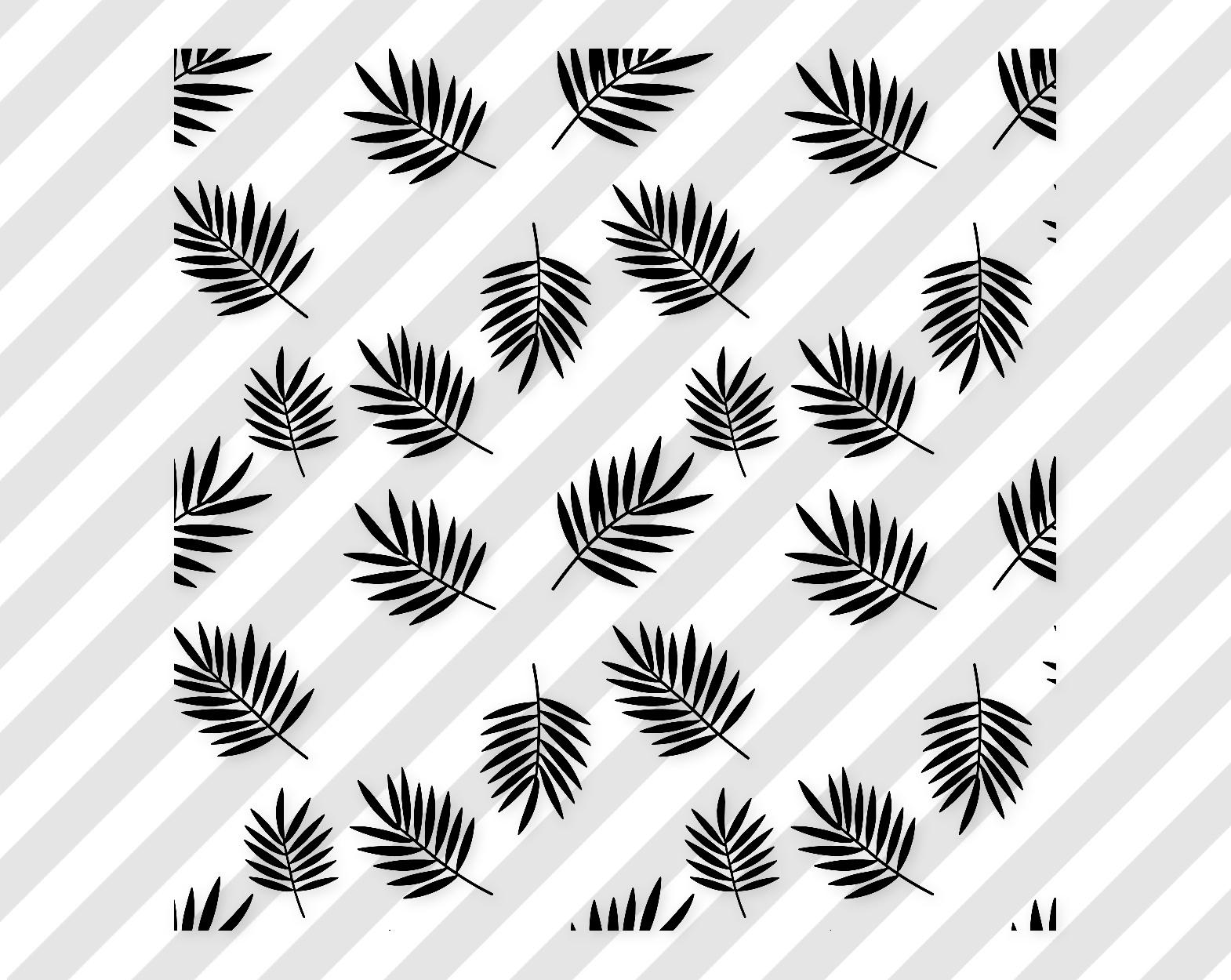 Palm Leaf Svg: Bold And Minimalist Design For Crafting