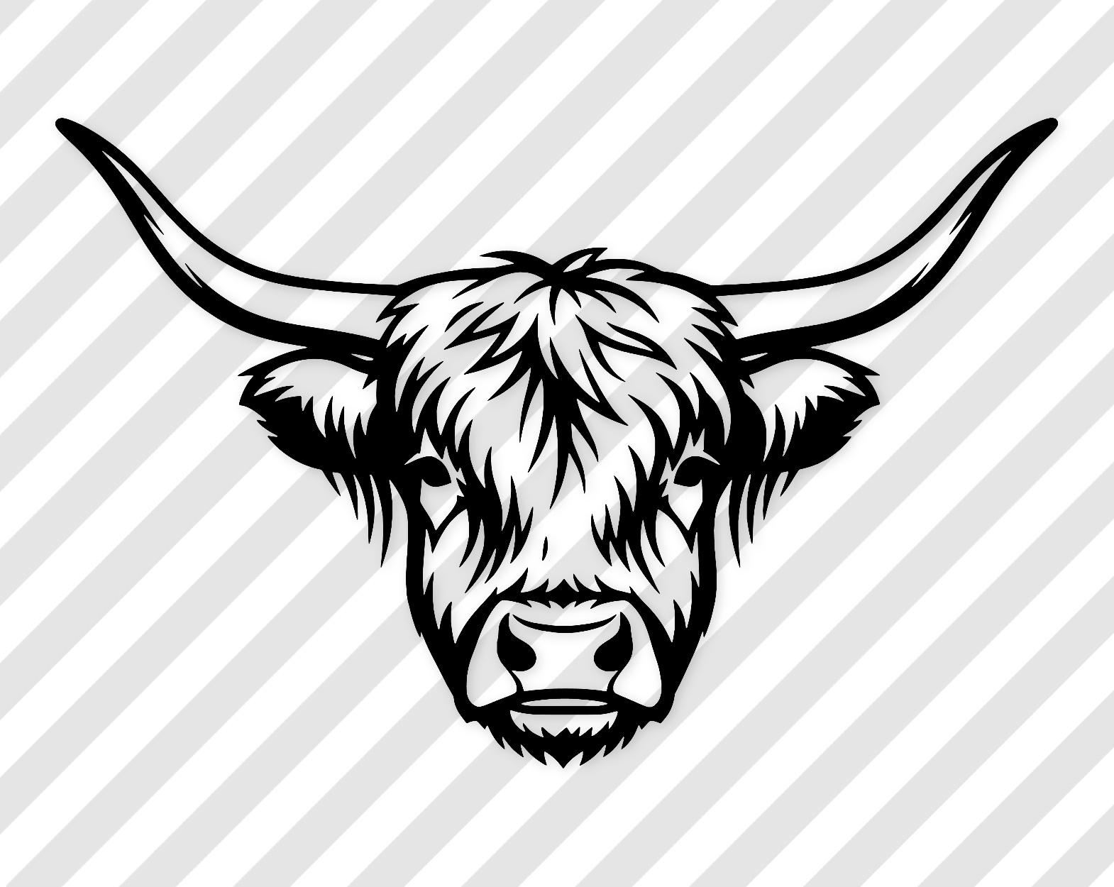 Highland Cow Svg: Whimsical Design For T-Shirts