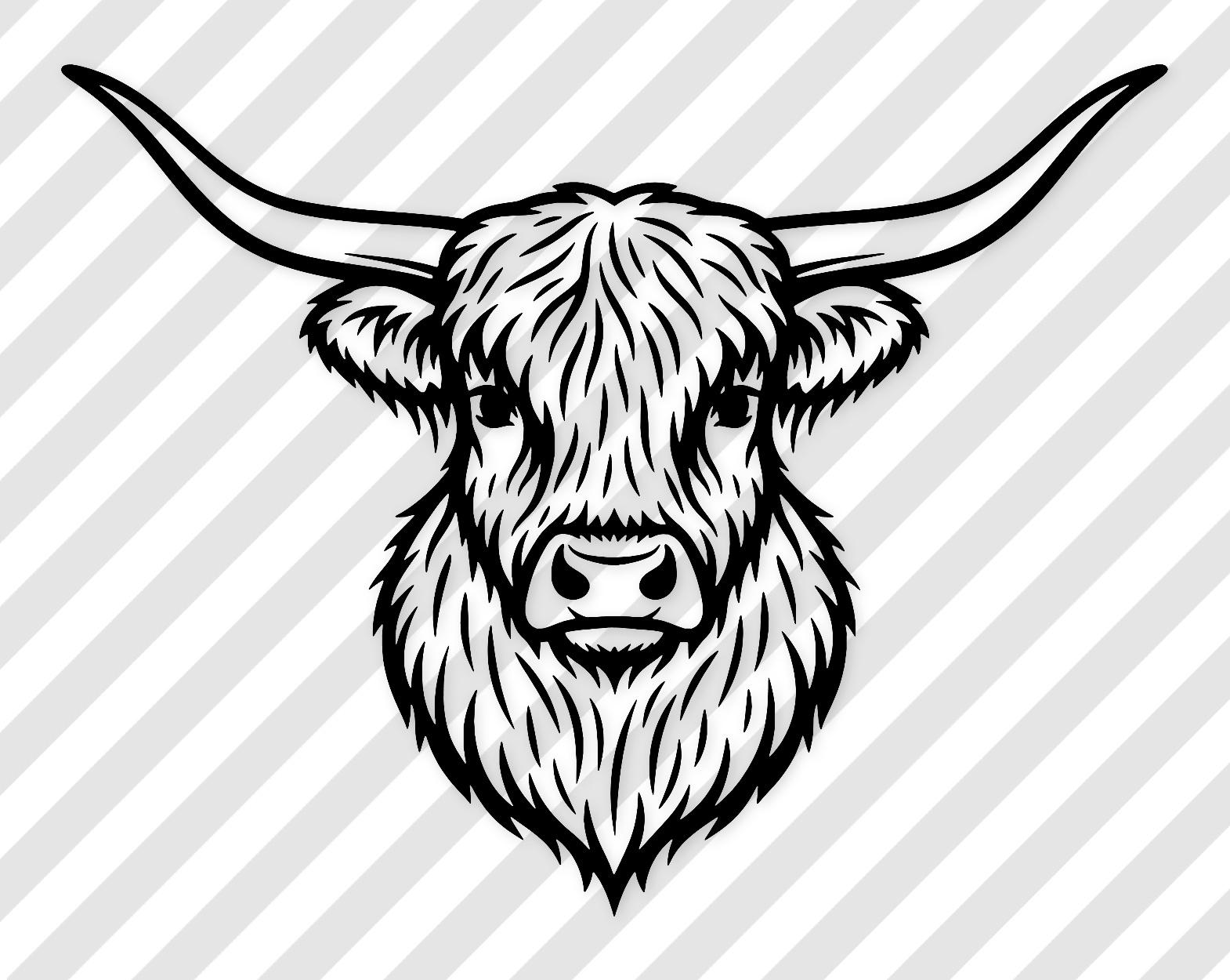 Highland Cow Svg: Whimsical Design For T-Shirts