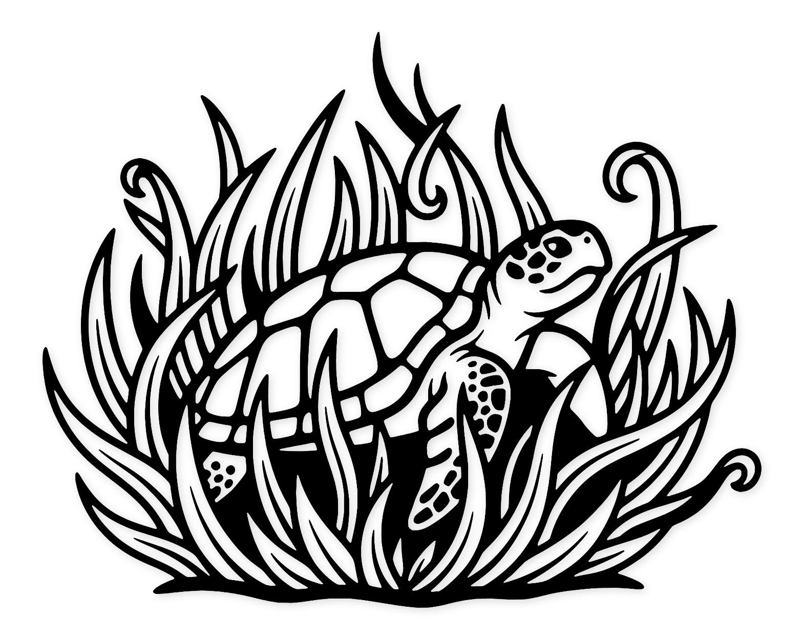 Seagrass Hideaway Svg Png: Cut Ready Digital Design For Cricut Silhouette