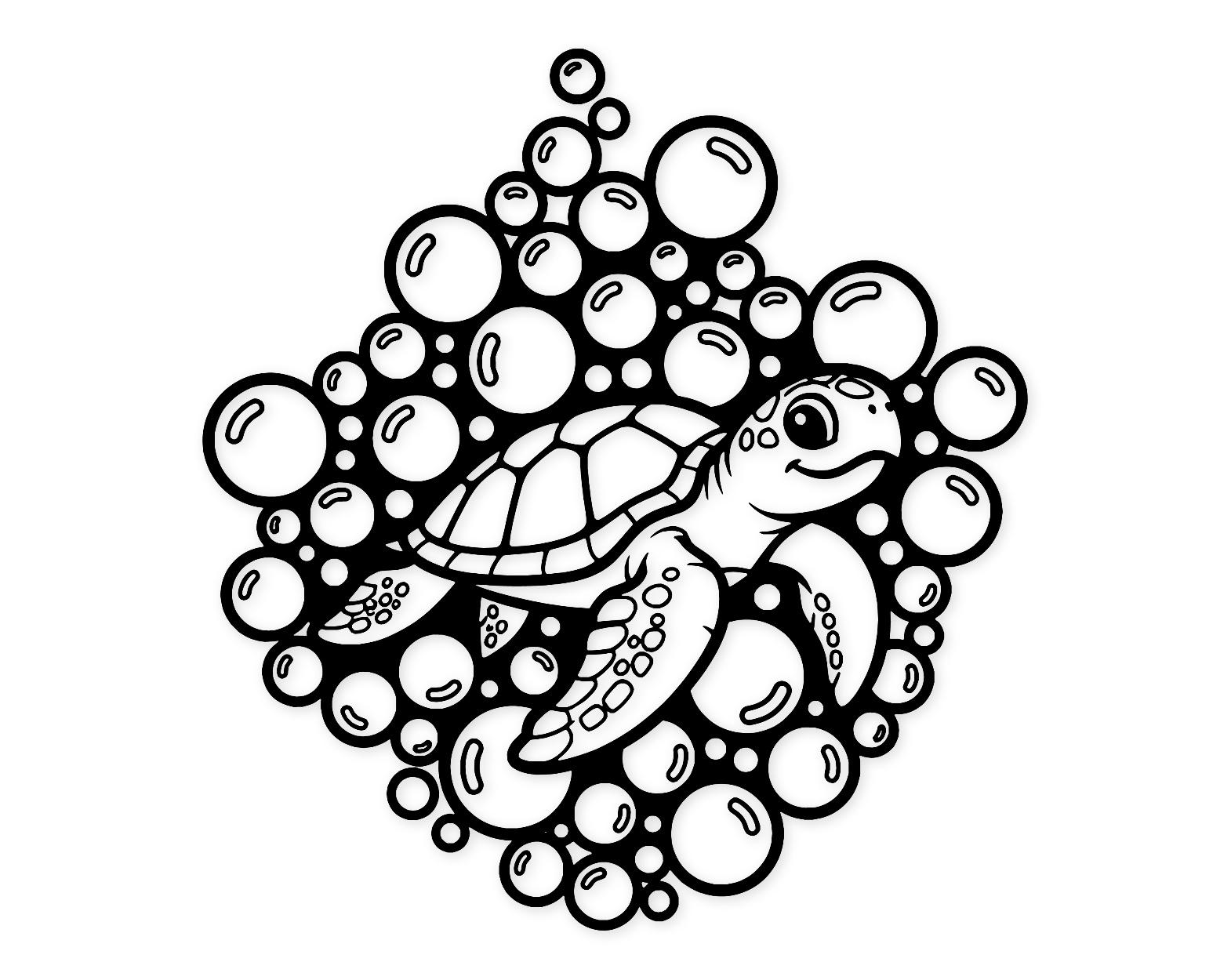 Bubbles Around Svg Png: Cut Ready Digital Design For Cricut Silhouette