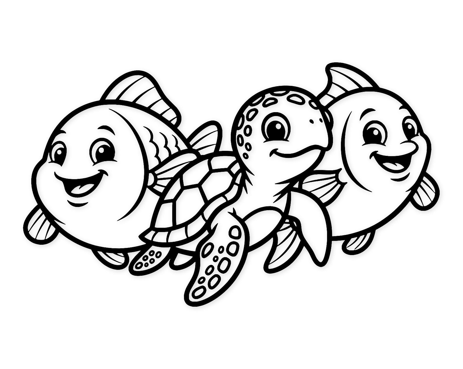 Ocean's Embrace Svg Png: Cute Sea Life Design For T-Shirts