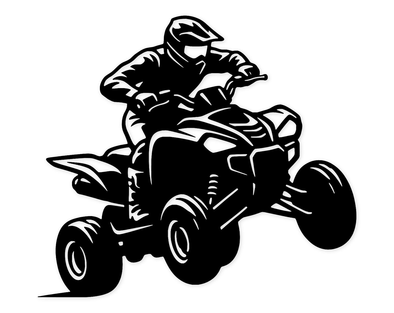 Atv Rider Svg Png: Cut Ready Digital Design For Cricut Silhouette