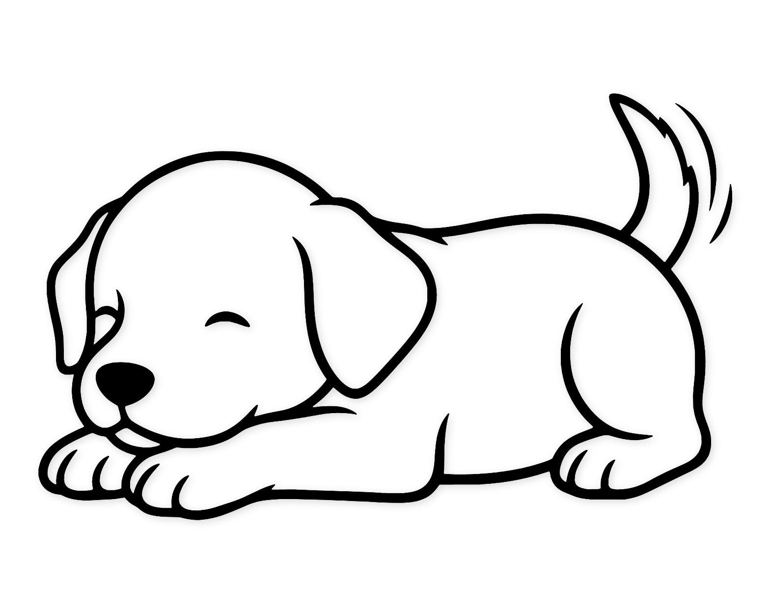 Adorable Puppy Svg Png: Cut Ready Digital Design For Cricut Silhouette