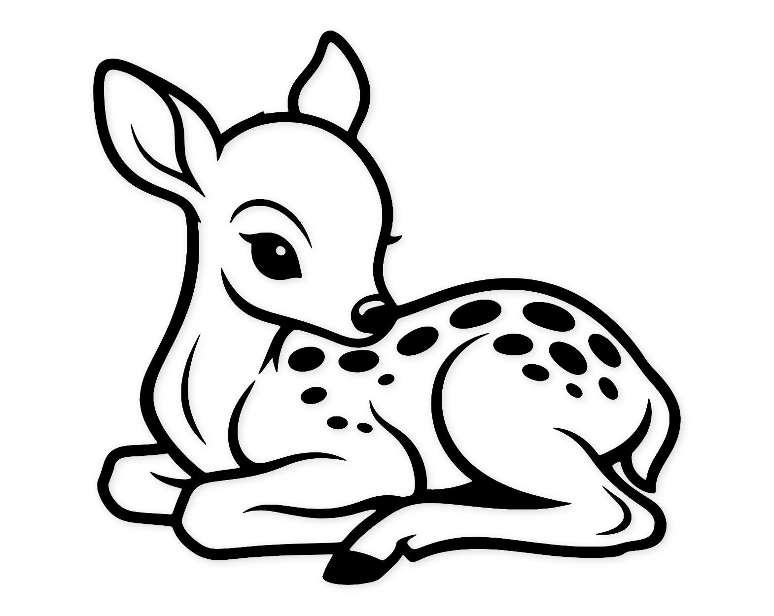 Baby Deer Svg Png: Gentle Design For Nursery Decor