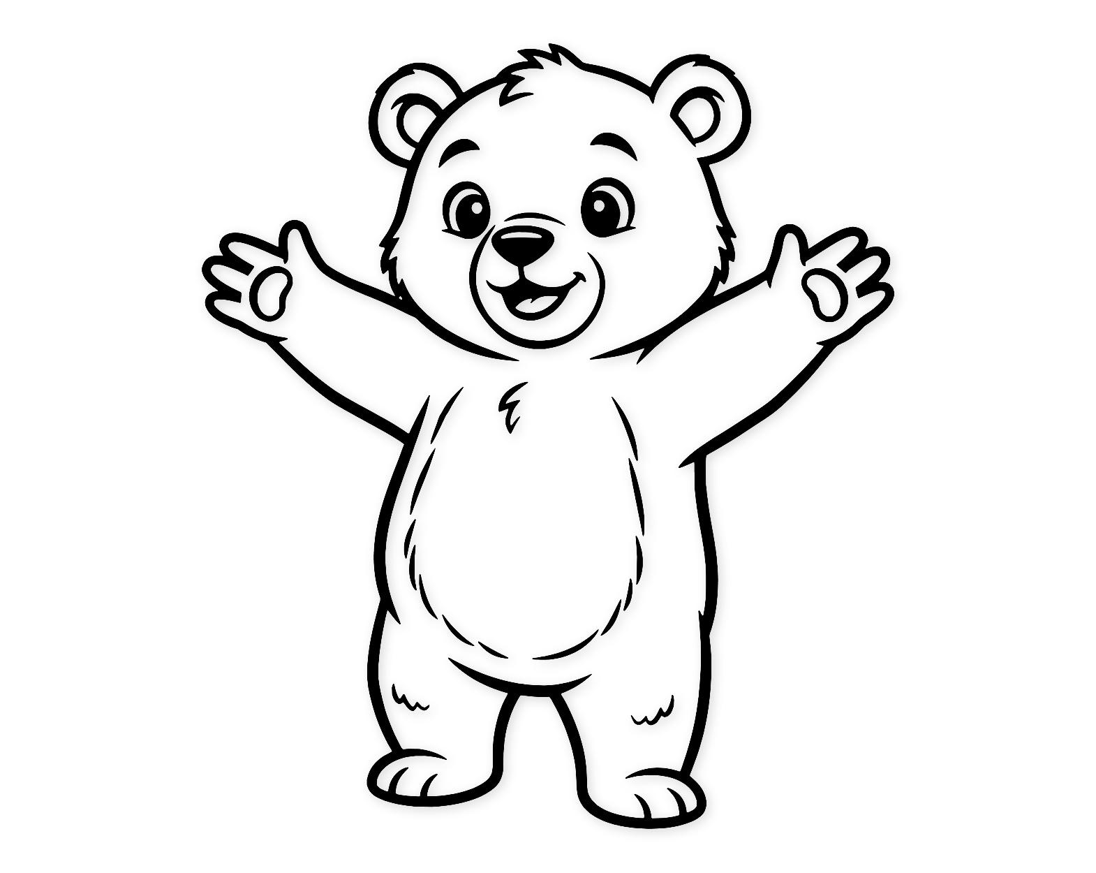Baby Bear Hug Svg Png: Bold Design For Crafts
