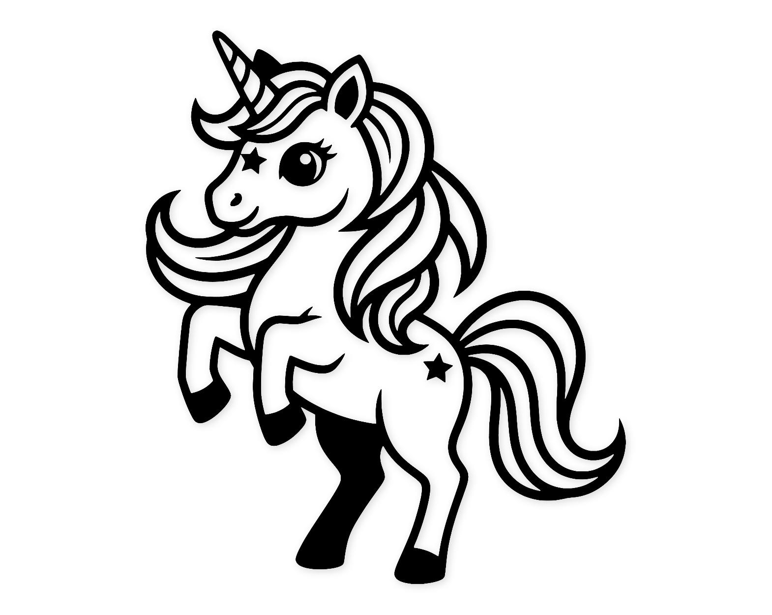 Magical Baby Unicorn Svg Png: Cut Ready Digital Design For Cricut Silhouette