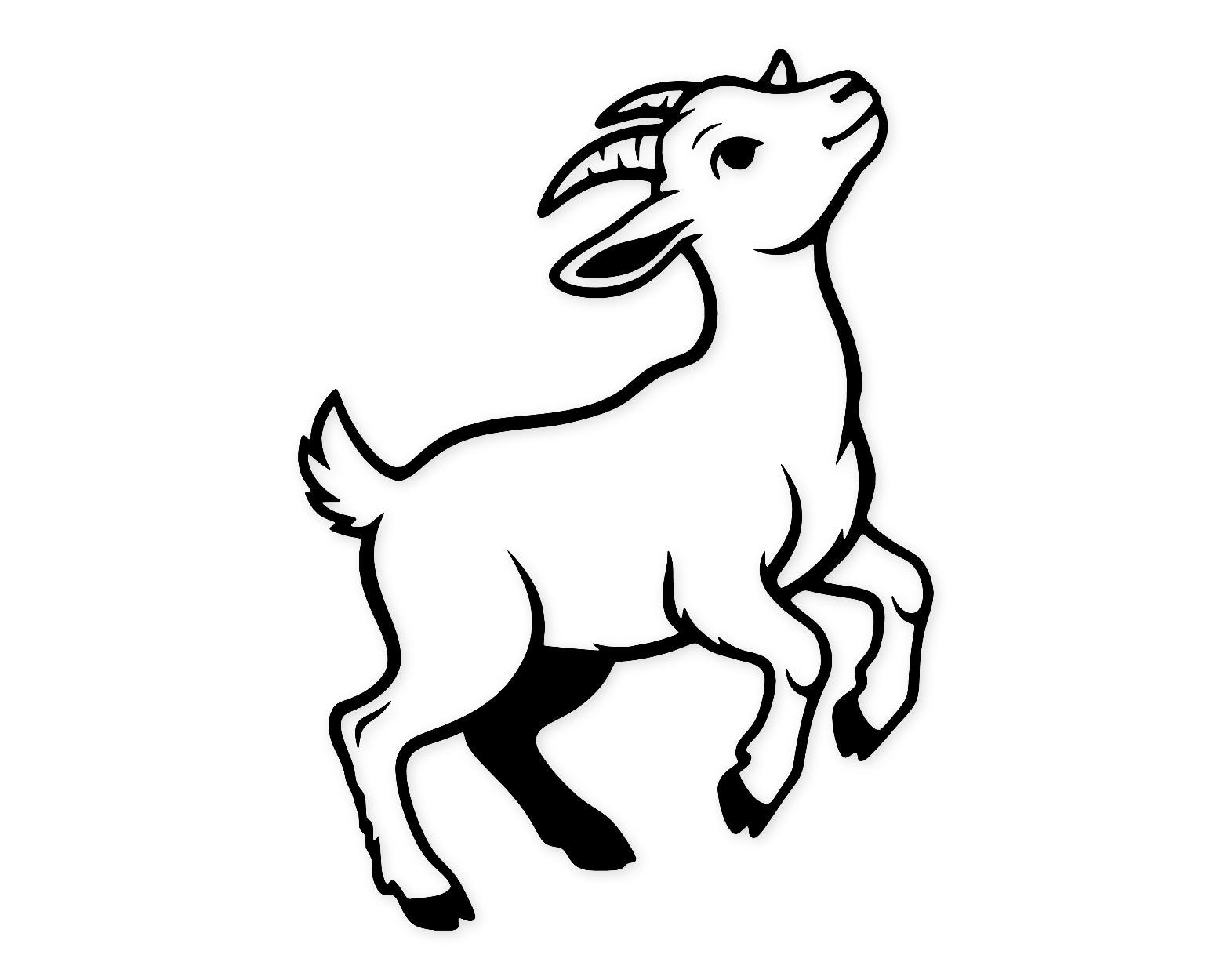 Baby Goat Svg Png: Adorable Design For Baby Shower