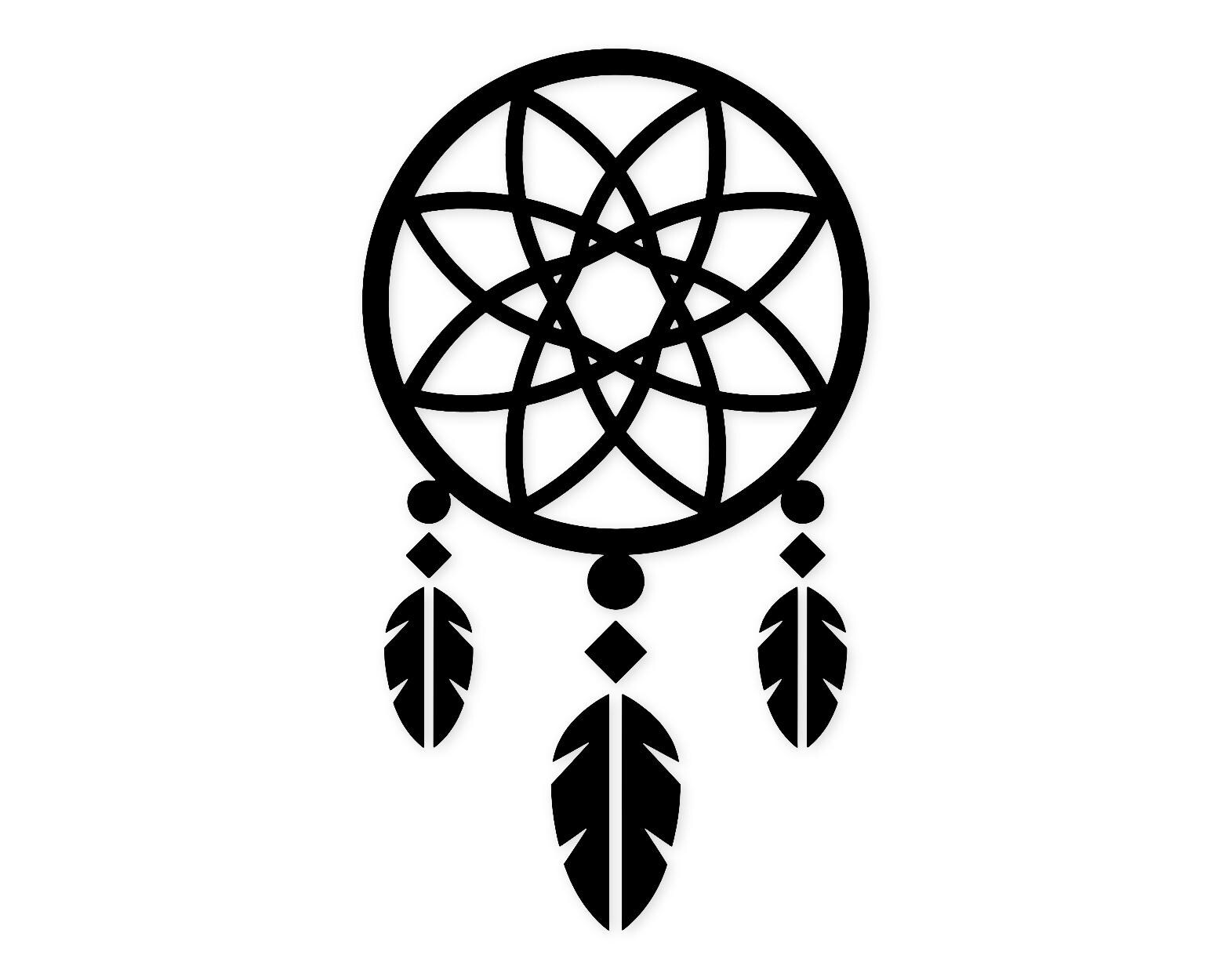 Dreamcatcher Art Svg Png: Cut Ready Digital Design For Cricut Silhouette