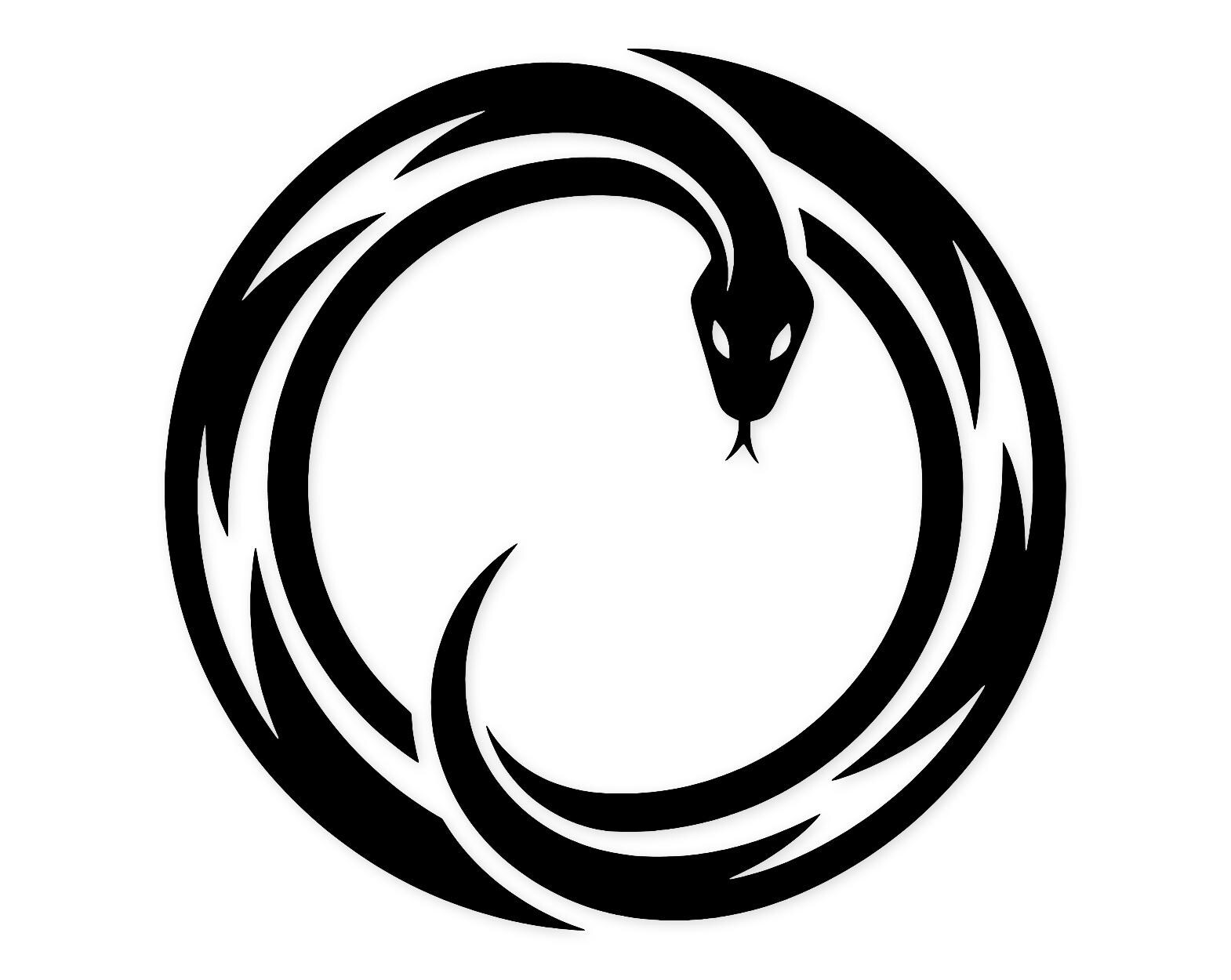 Serpent Symbol Svg Png: Bold Tribal Design For Crafting