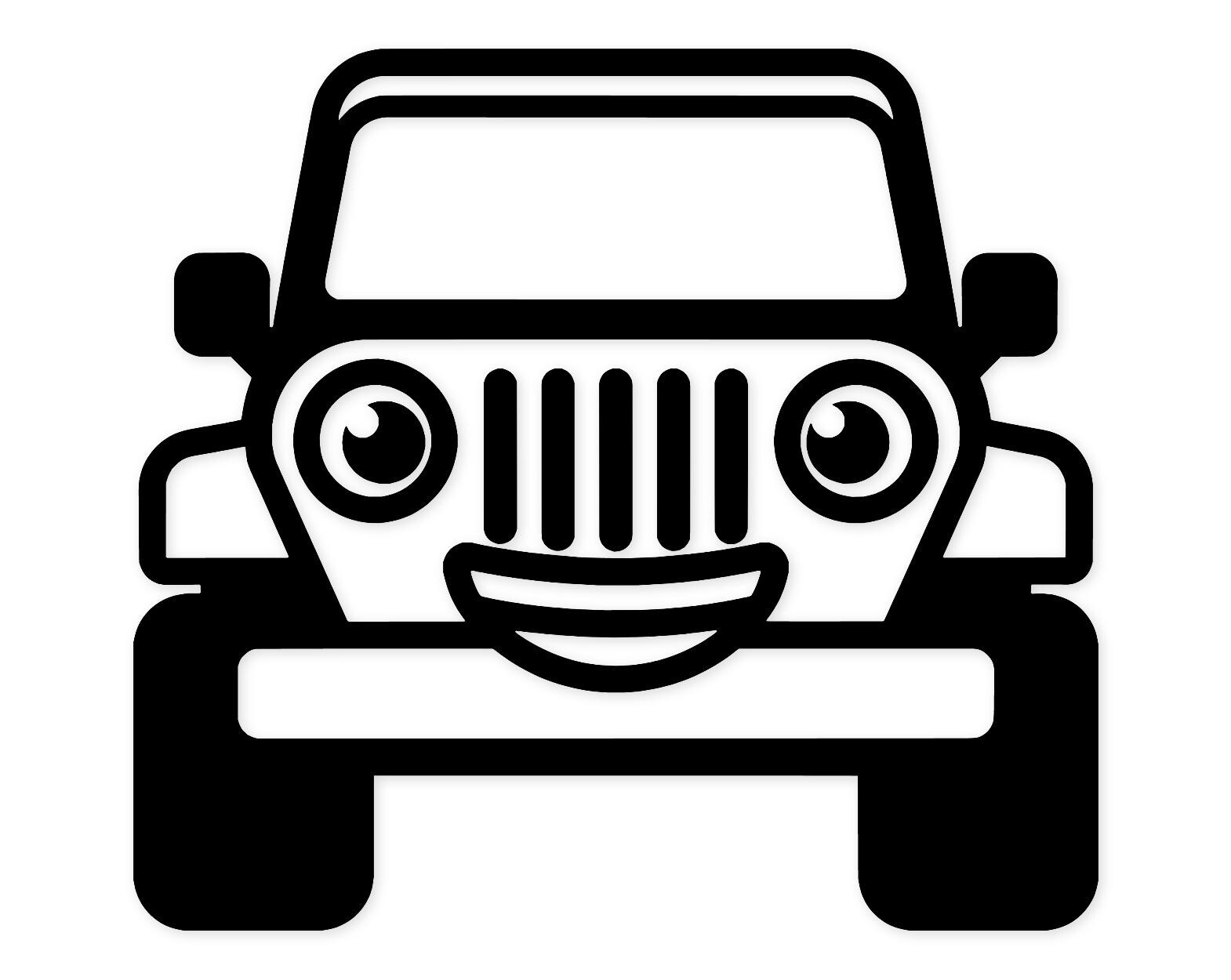 Jeep Emoji Svg Png: Cute Bold Design For T-Shirts