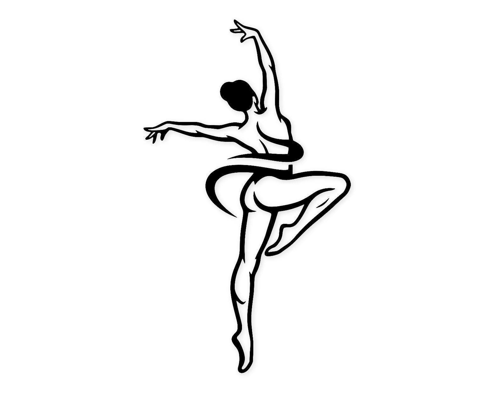 Dancing Figure Svg Png: Bold Lines For Cricut Projects