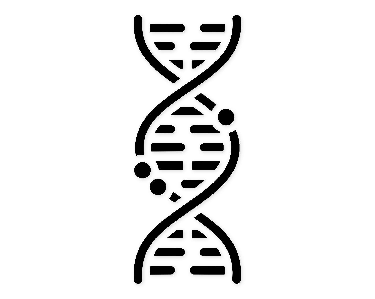 Dna Helix Svg Png: Cut Ready Digital Design For Cricut Silhouette