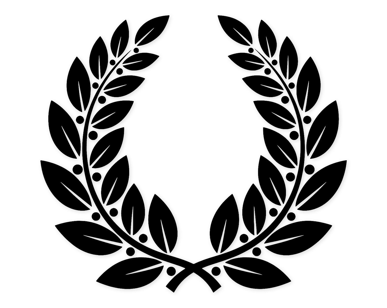 Julius Caesar Laurel Wreath Svg Png: Cut Ready Digital Design For Cricut Silhouette
