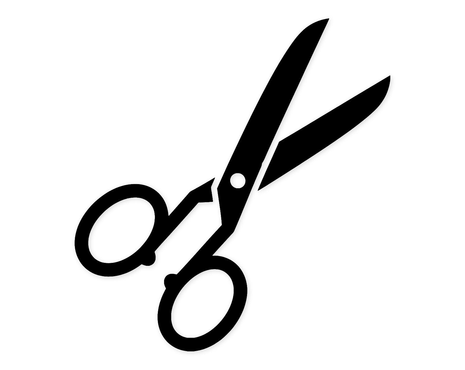 Closed Scissors Svg Png: Bold Cut File For Crafts