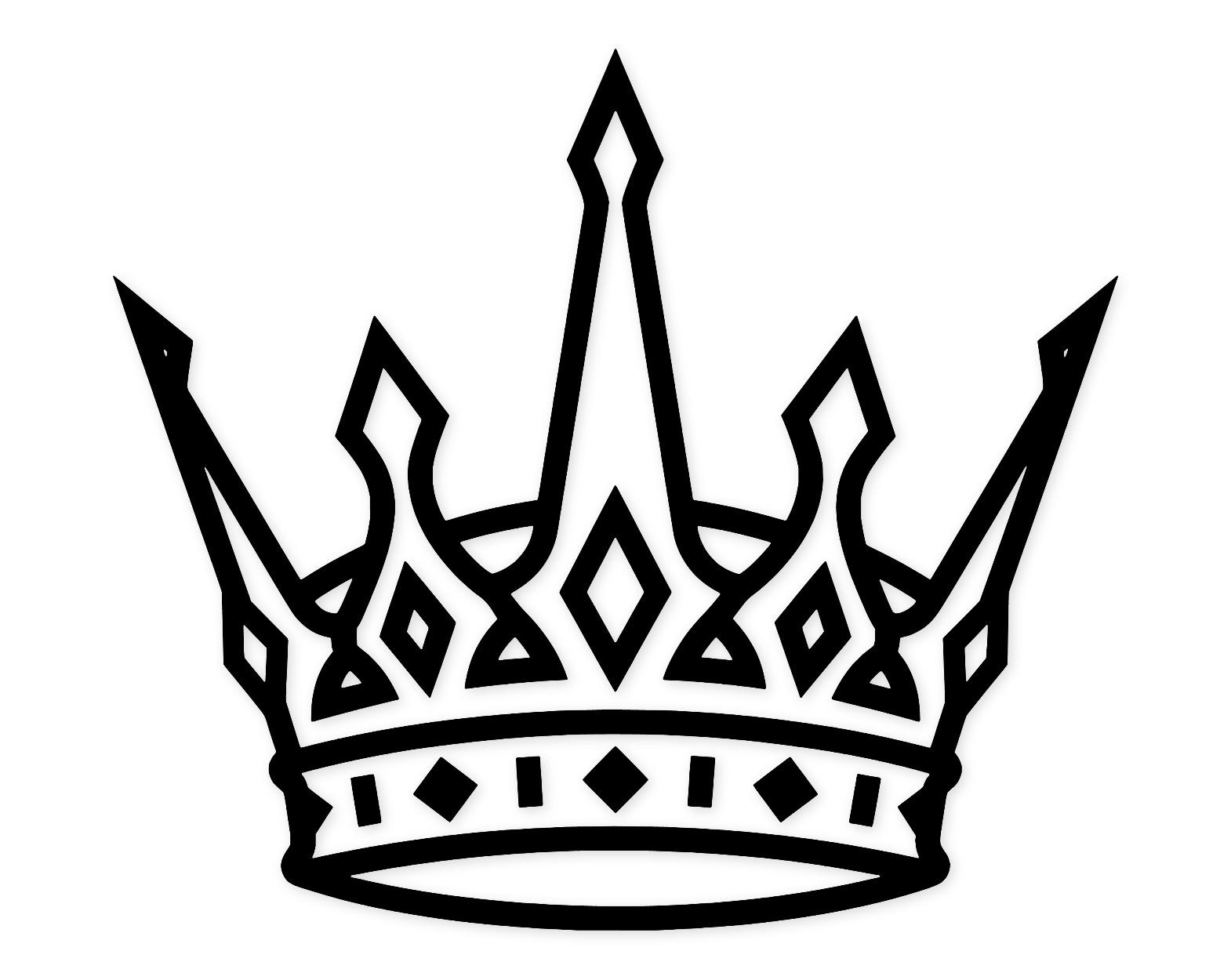 Gothic Crown Svg Png: Bold Design For T-Shirts And Decals