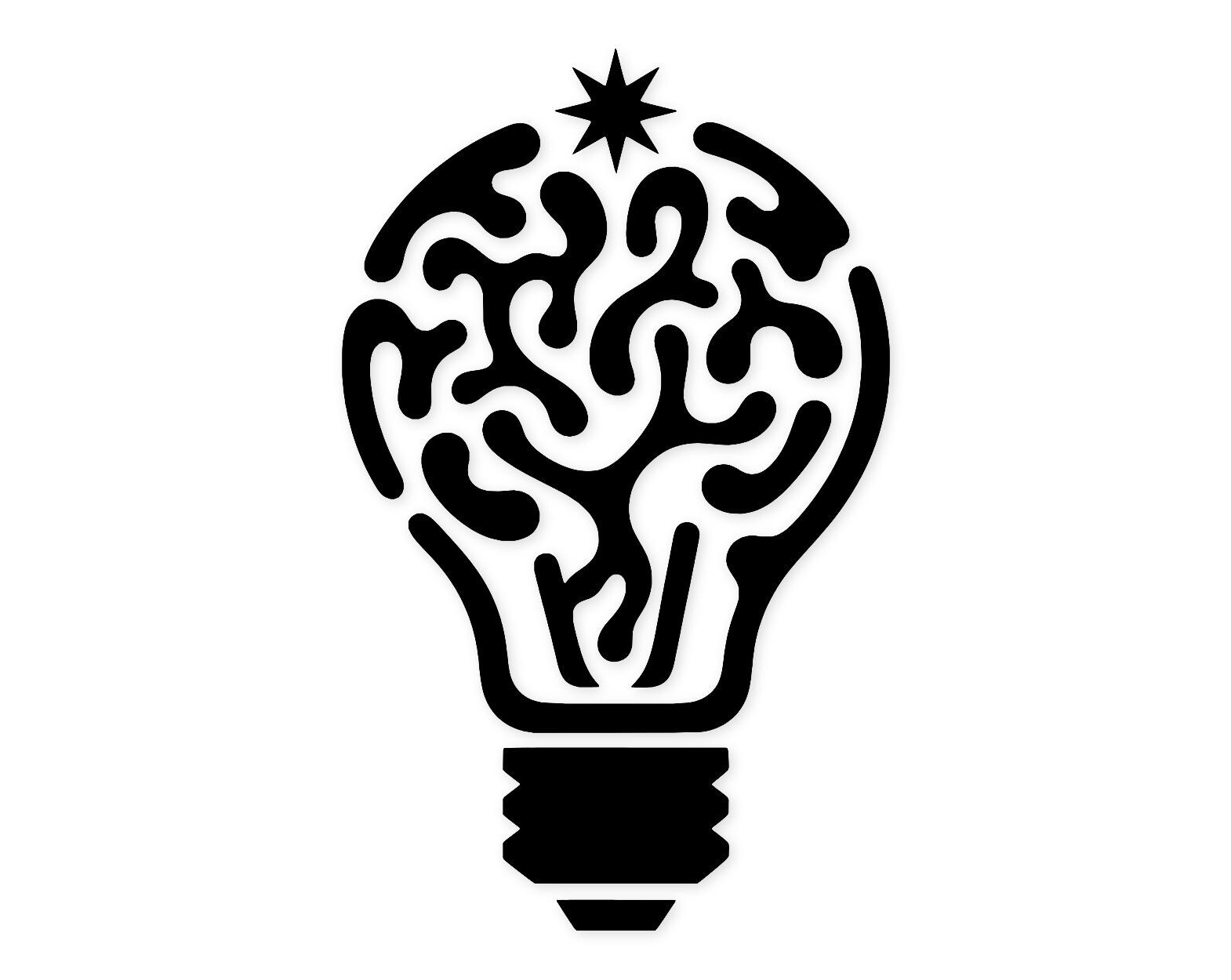 Light Bulb Svg Png: Bold Clean Outline For Creative Projects