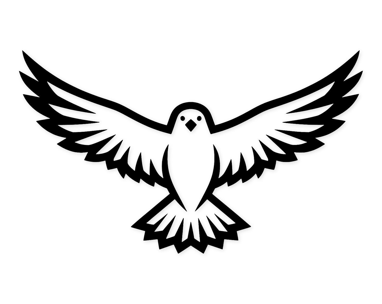 Bird Silhouette Svg Png: Bold Line Art For Cricut And Silhouette