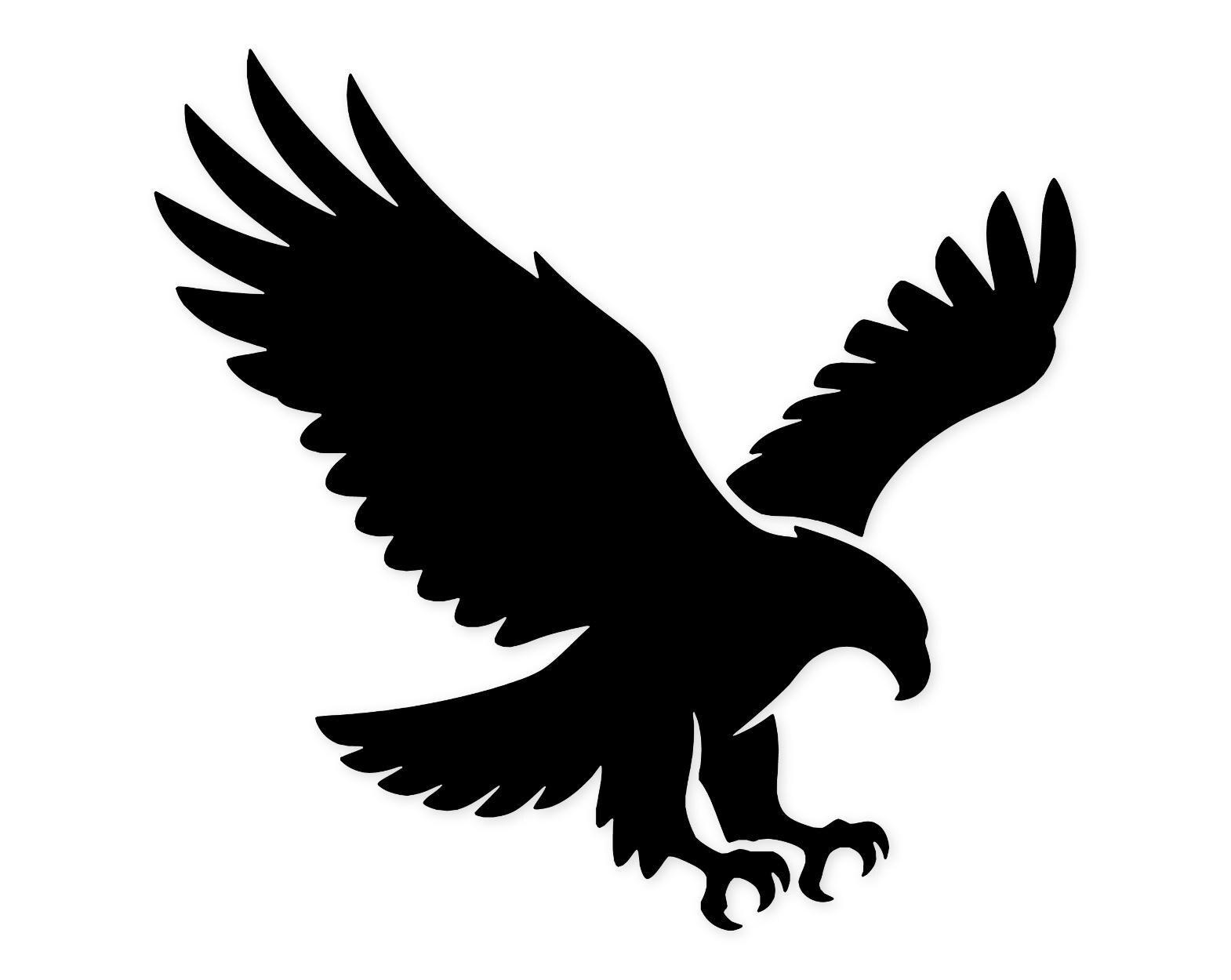 Eagle Swoop Svg Png: Minimalist Design For Craft Projects