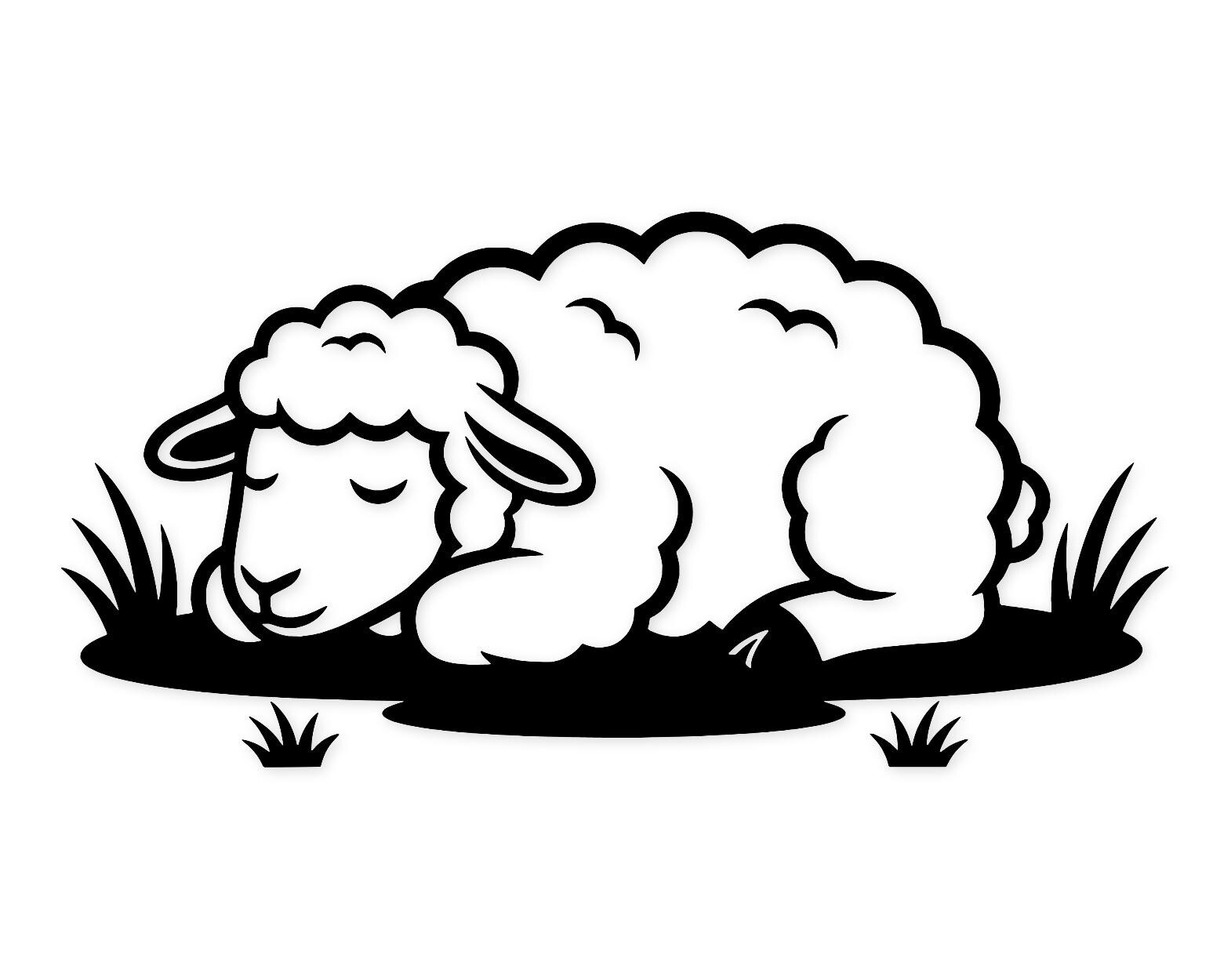 Sheep In Pasture Svg Png: Whimsical Cut File For T-Shirts