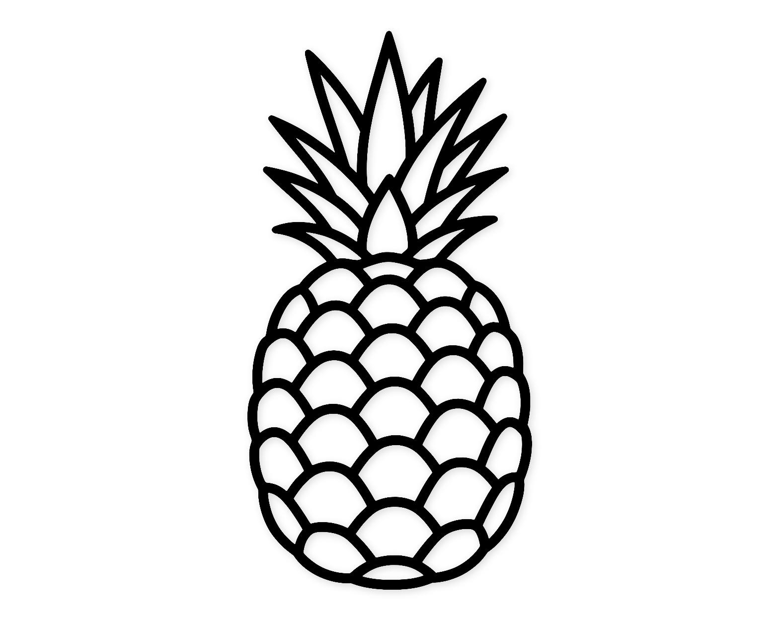 Pineapple Farm Svg Png: Cut Ready Digital Design For Cricut Silhouette