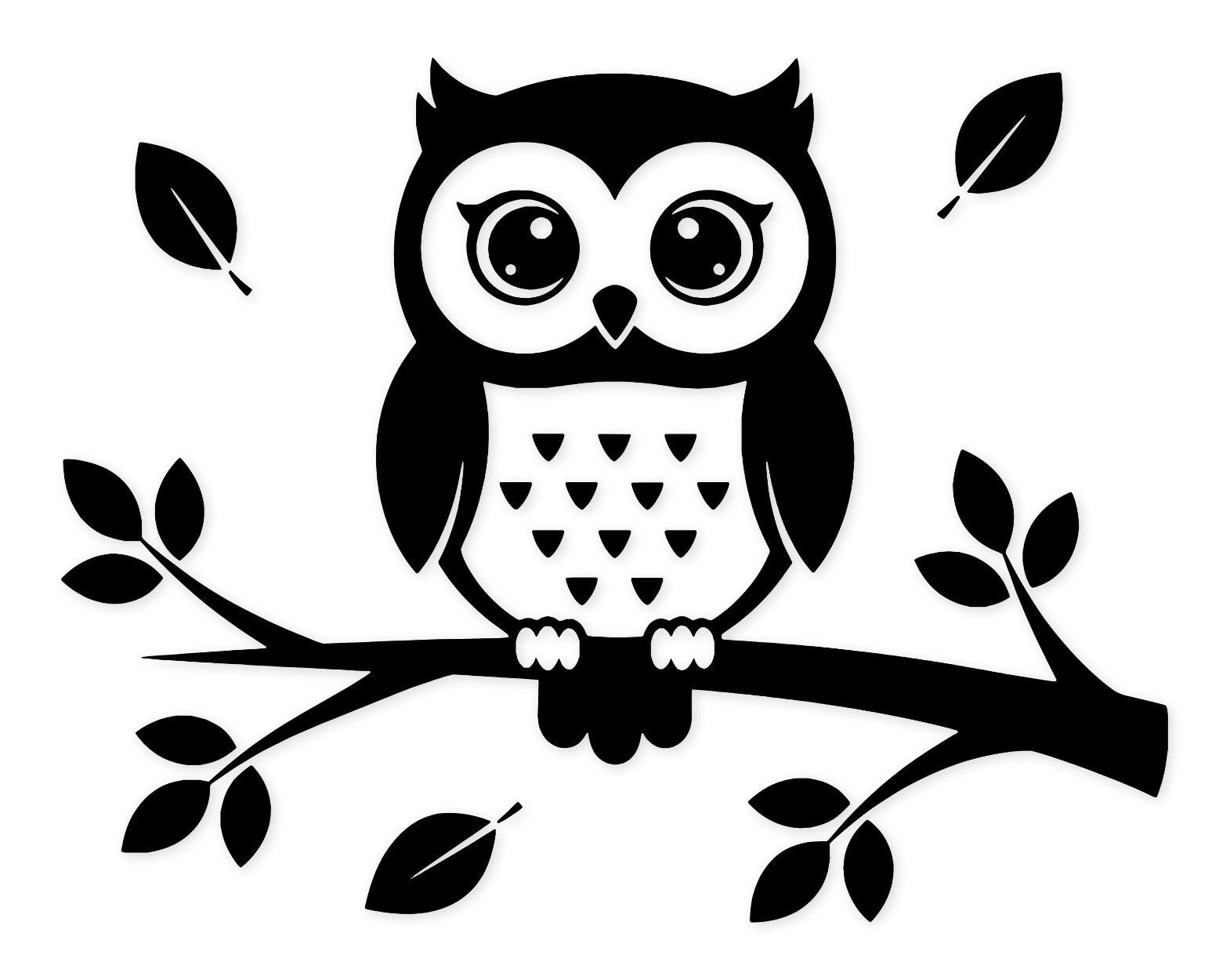 Owl In Fall Svg Png: Cut Ready Digital Design For Cricut Silhouette
