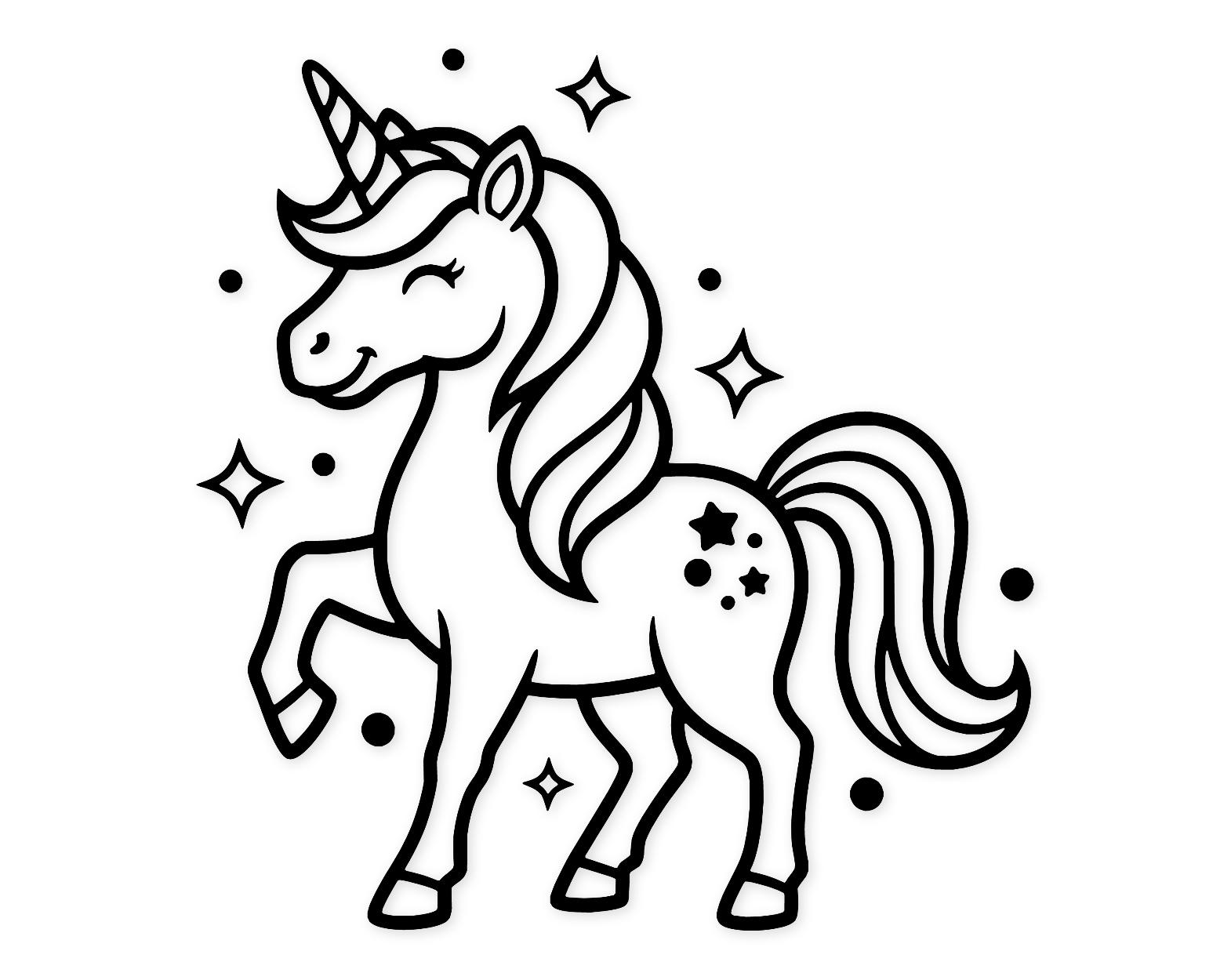 Enchanting Unicorn Svg Png: Cut Ready Digital Design For Cricut Silhouette