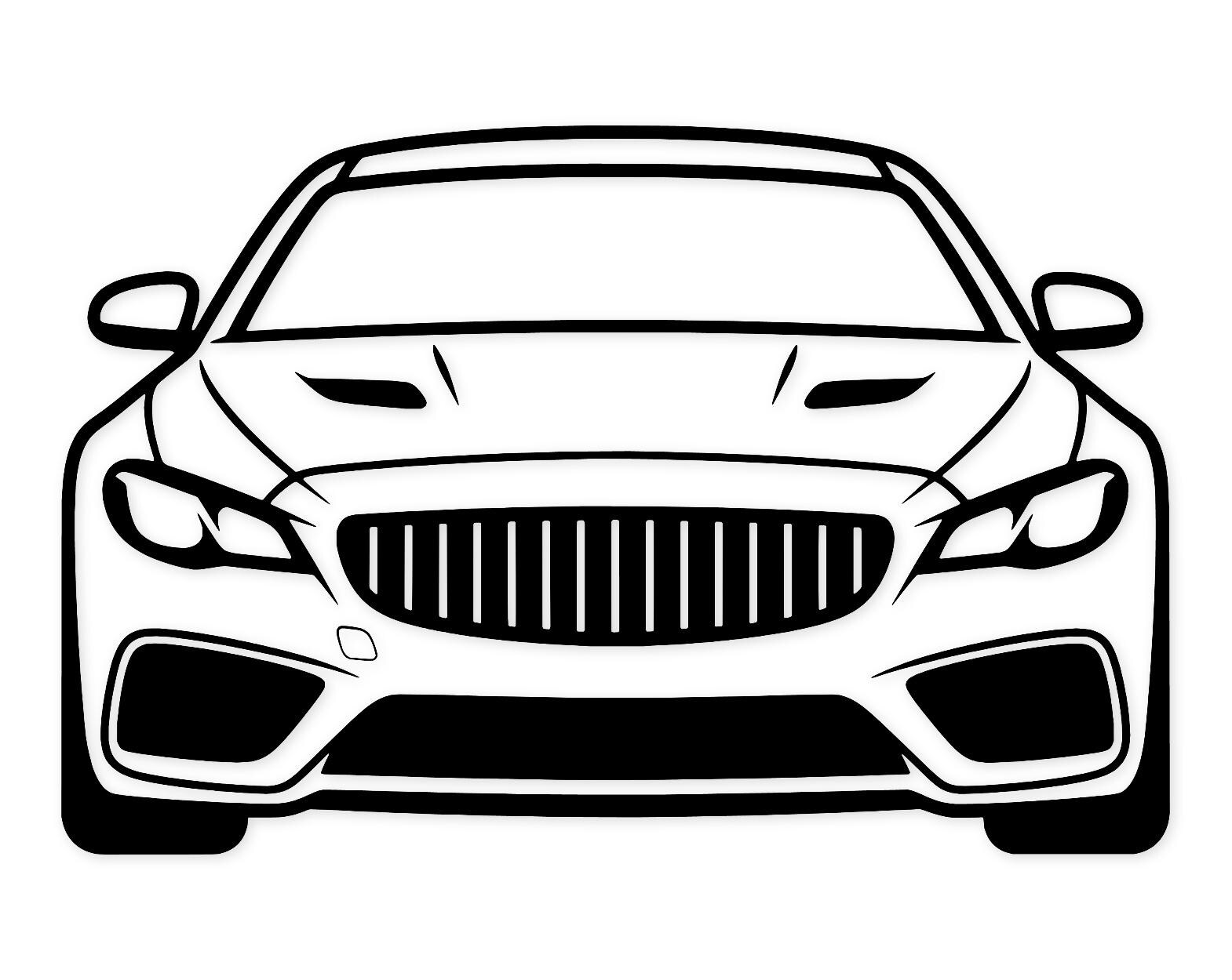 Luxury Sedan Svg Png: Cut Ready Digital Design For Cricut Silhouette